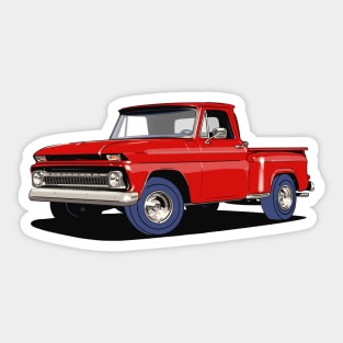 Chevrolet C10 Pickup in Red Sticker